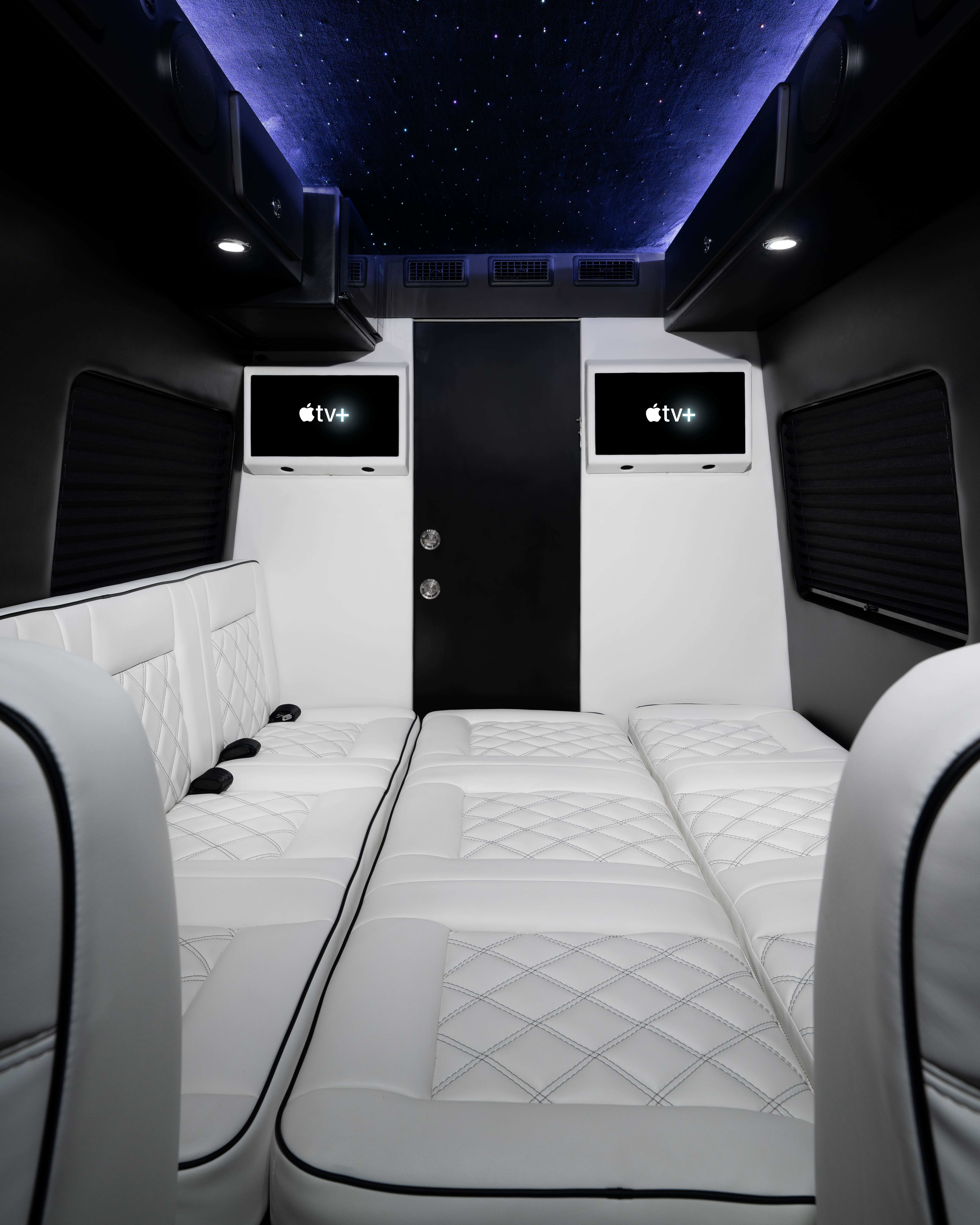 Interior luxury van