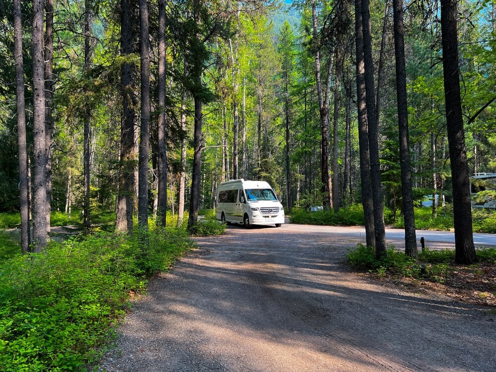 Campsites in the USA