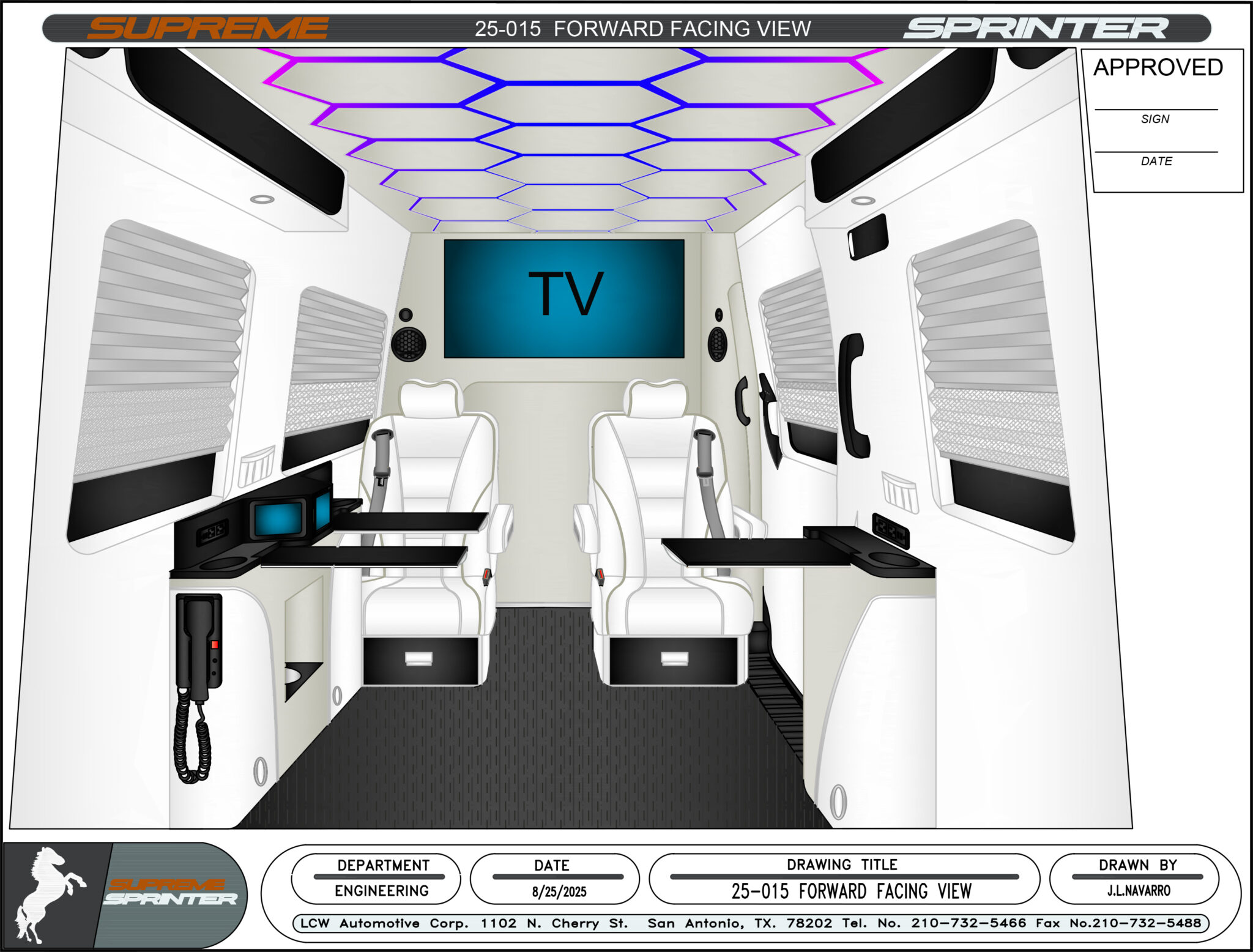 25-015 Forward Facing View