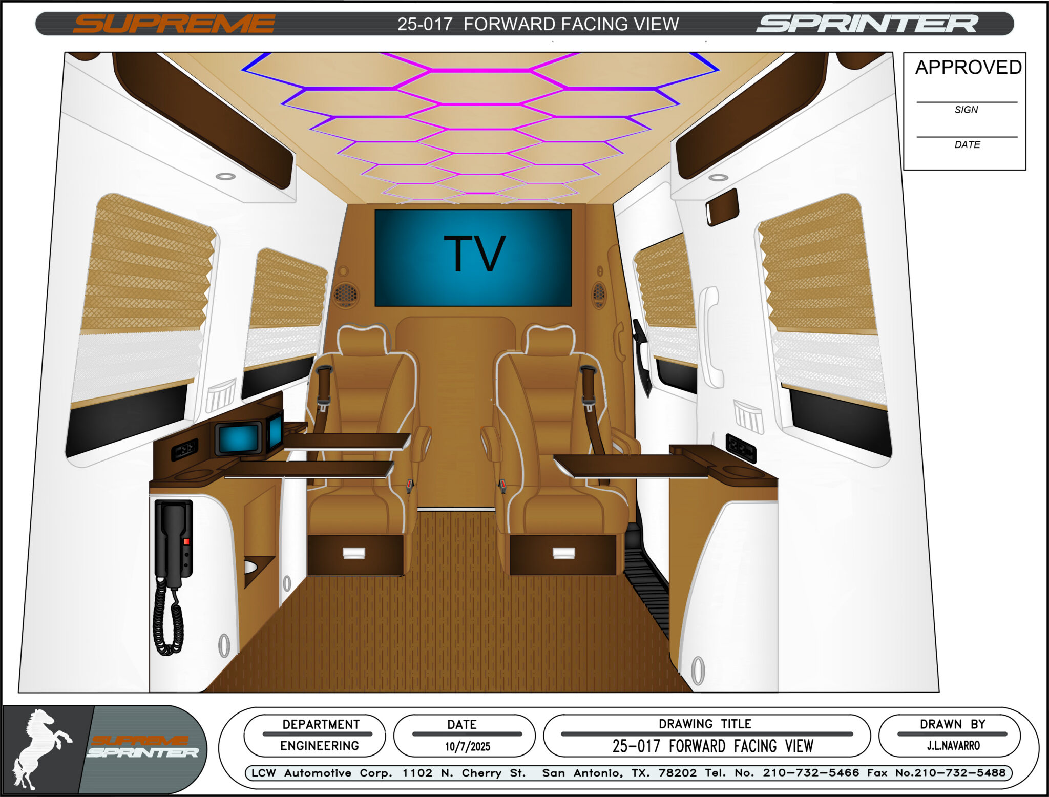 25-017 Forward Facing View