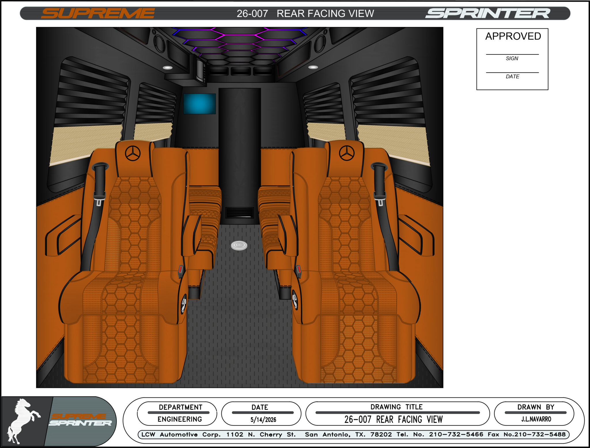 26-007 Rear Facing View