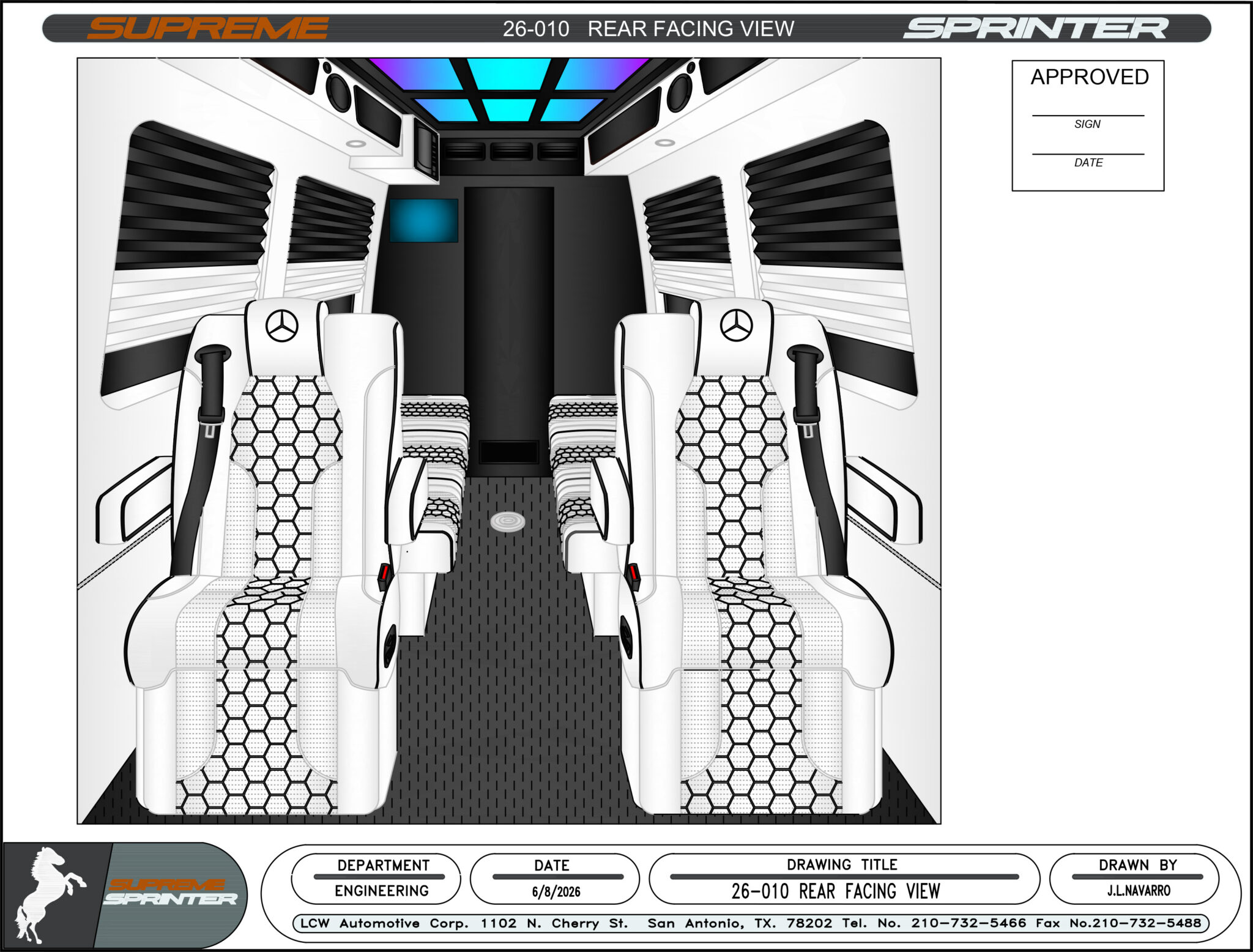 26-010 Rear Facing View